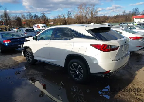 2022 Lexus Rx 350 z USA, uszkodzony, nr VIN 2T2HZMDA9NC327959